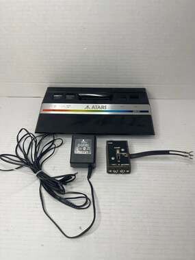 Atari 2600 Junior Video Computer System Console w/ Power Supply and RF Switch